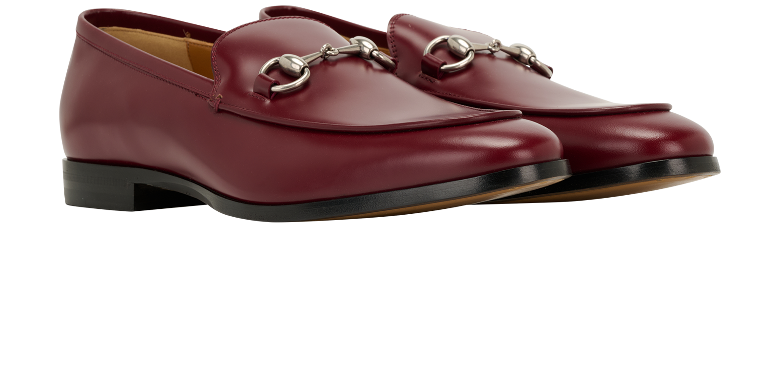 Gucci Horsebit Loafers, &pound;350, Shoes, Burgundy, Leather, Side view