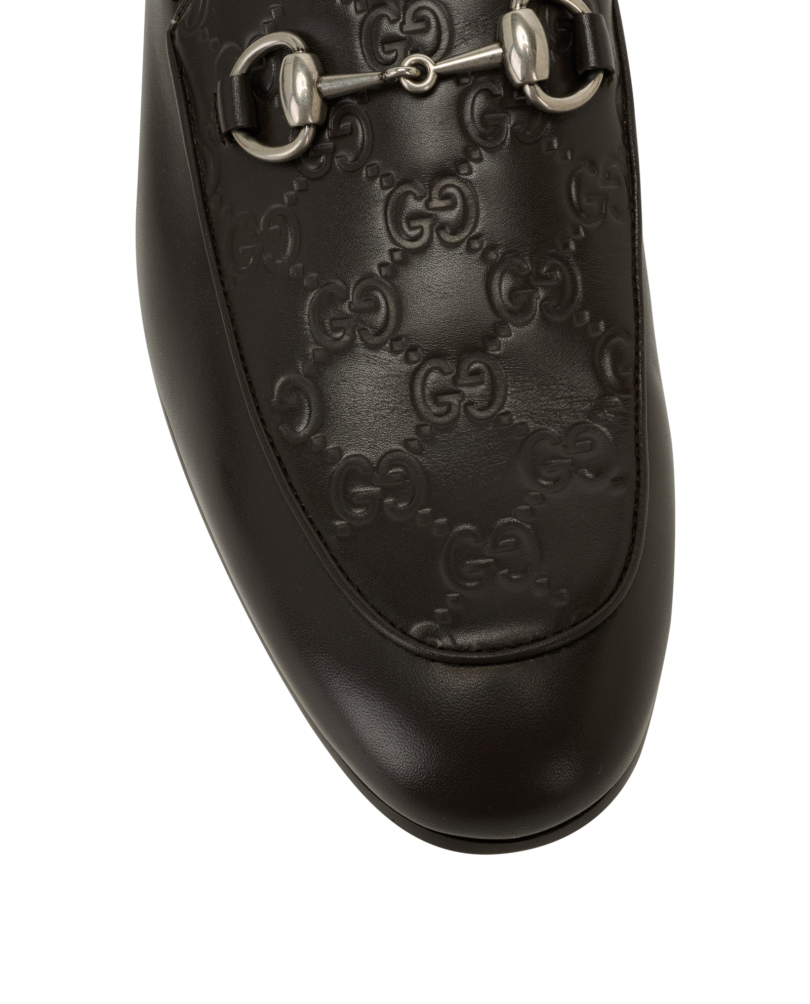 Gucci GG Horsebit Loafers, &pound;350, Shoes, Brown, Leather, Other view