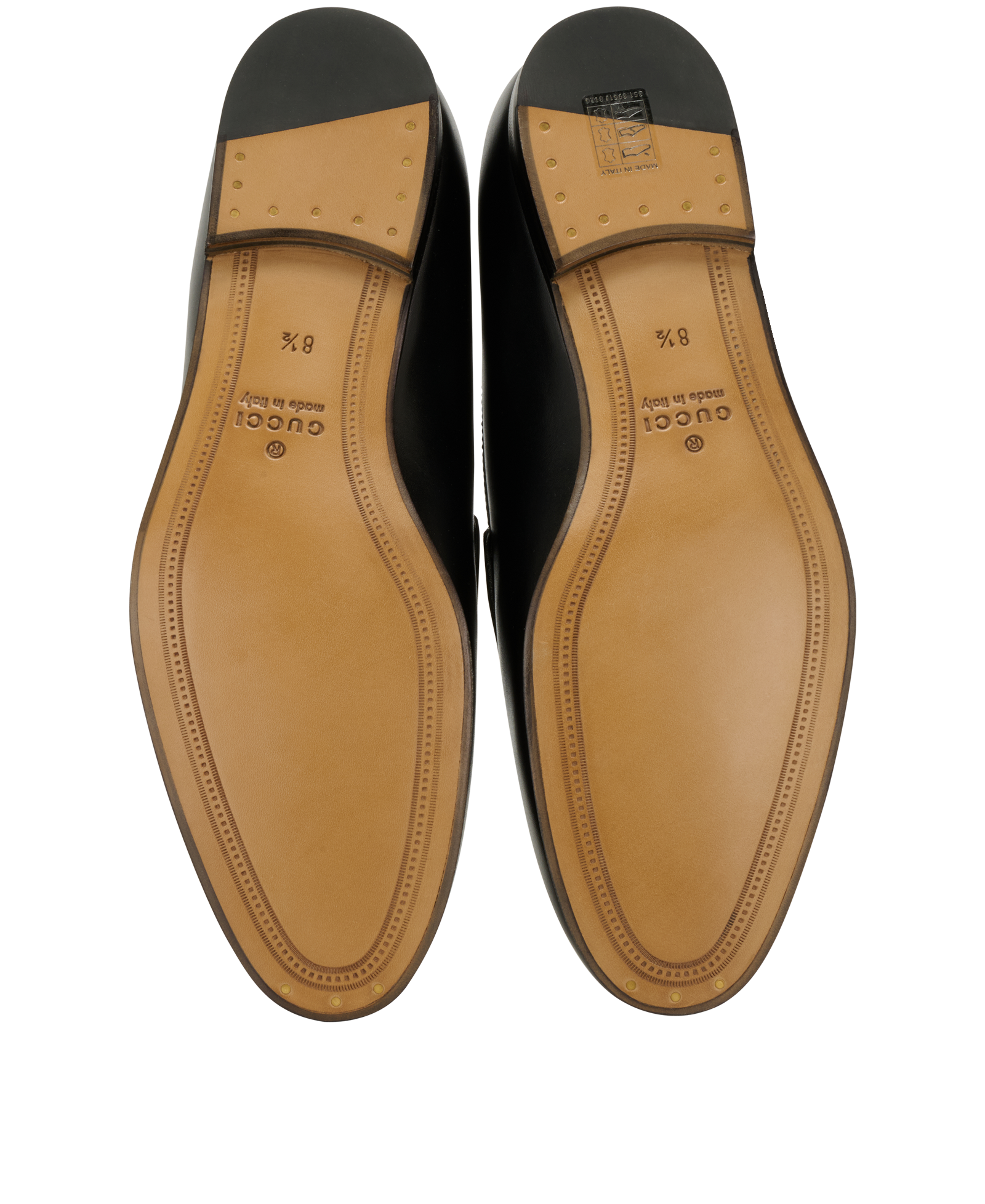 Gucci GG Monogram Horsebit Loafers, &pound;350, Shoes, Black, Leather, Top view