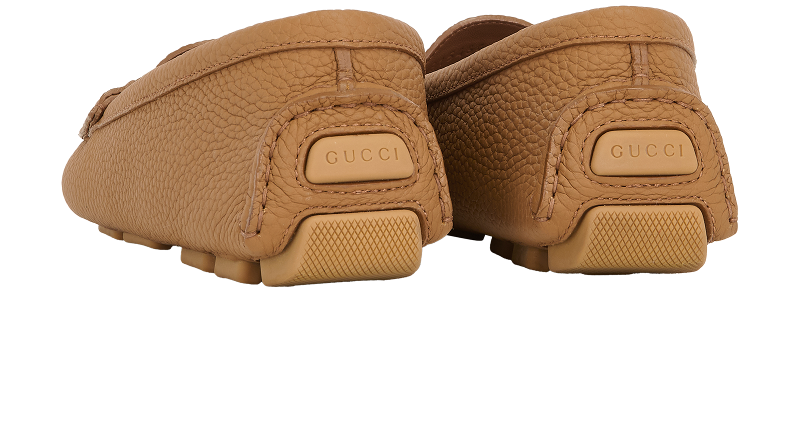 Gucci GG Horsebit Loafers, &pound;395, Shoes, Brown, Leather, Back view