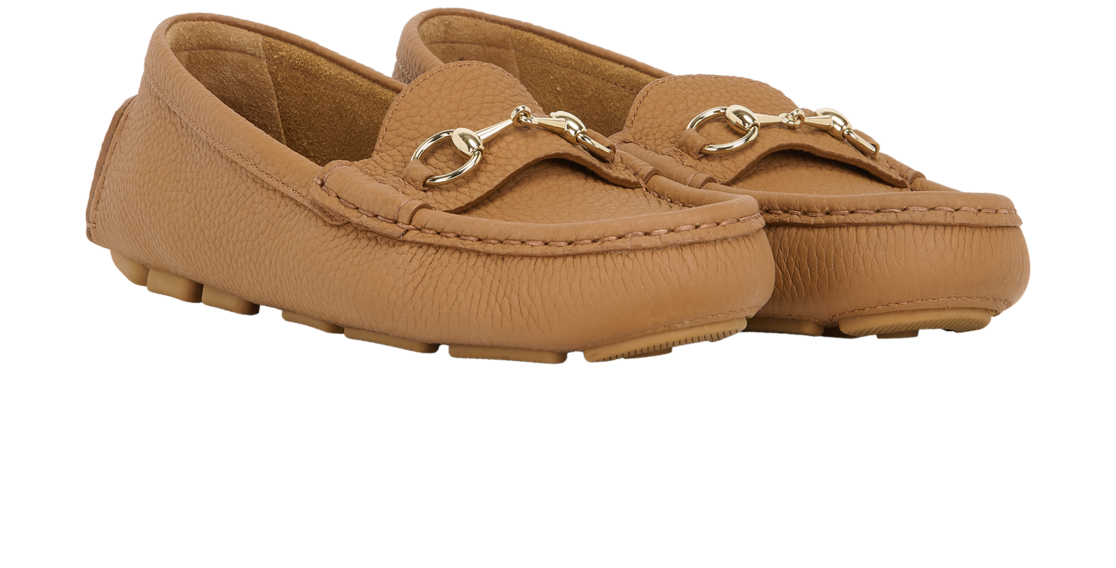 Gucci GG Horsebit Loafers, &pound;395, Shoes, Brown, Leather, Side view