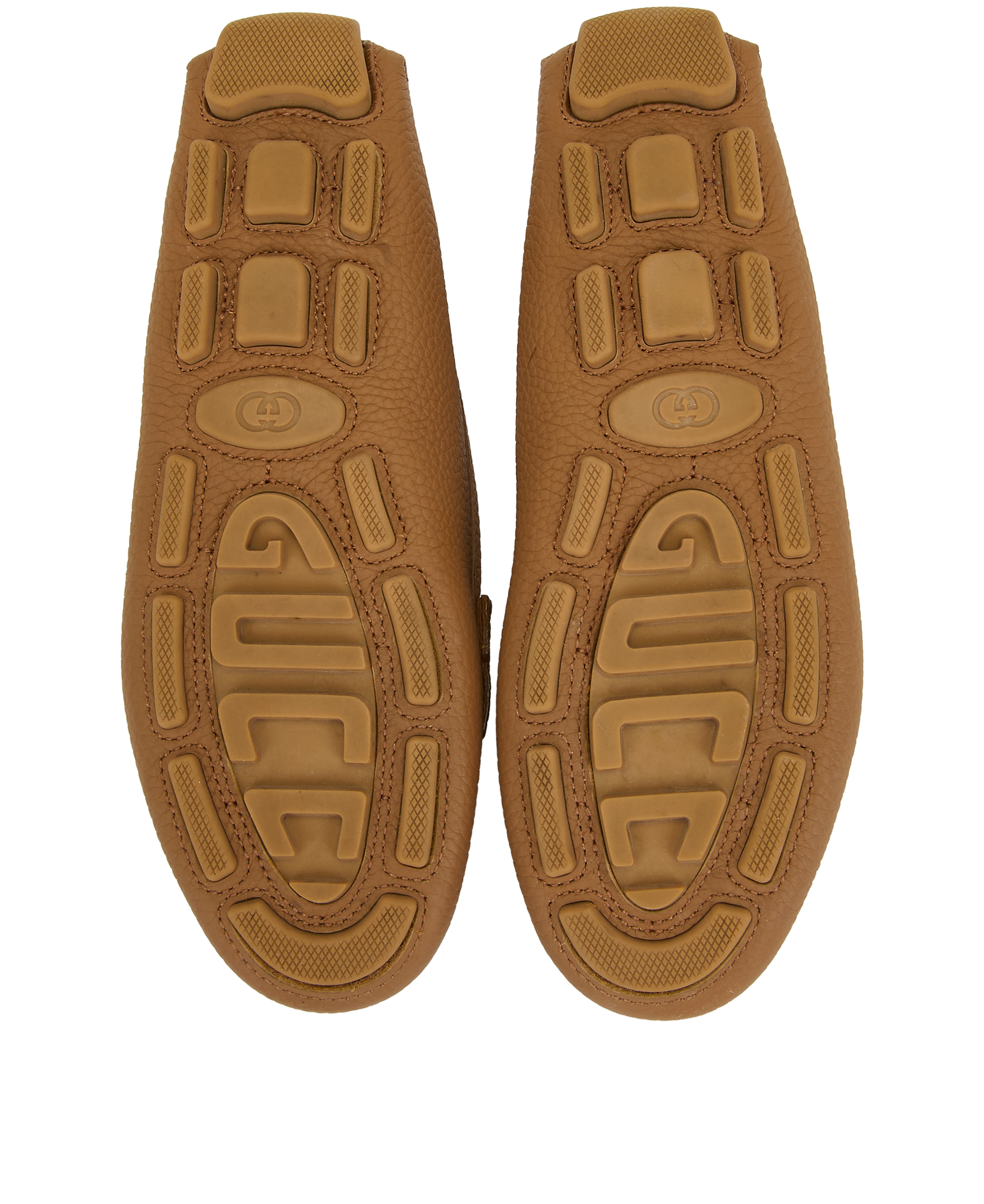 Gucci GG Horsebit Loafers, &pound;395, Shoes, Brown, Leather, Top view
