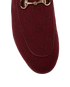 Gucci GG Princetown Mules, &pound;275, Shoes, Burgundy, Fabric/Leather, Other view