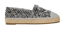 Chanel Espadrilles, Tweed, Grey, UK7, DB/B, 1*