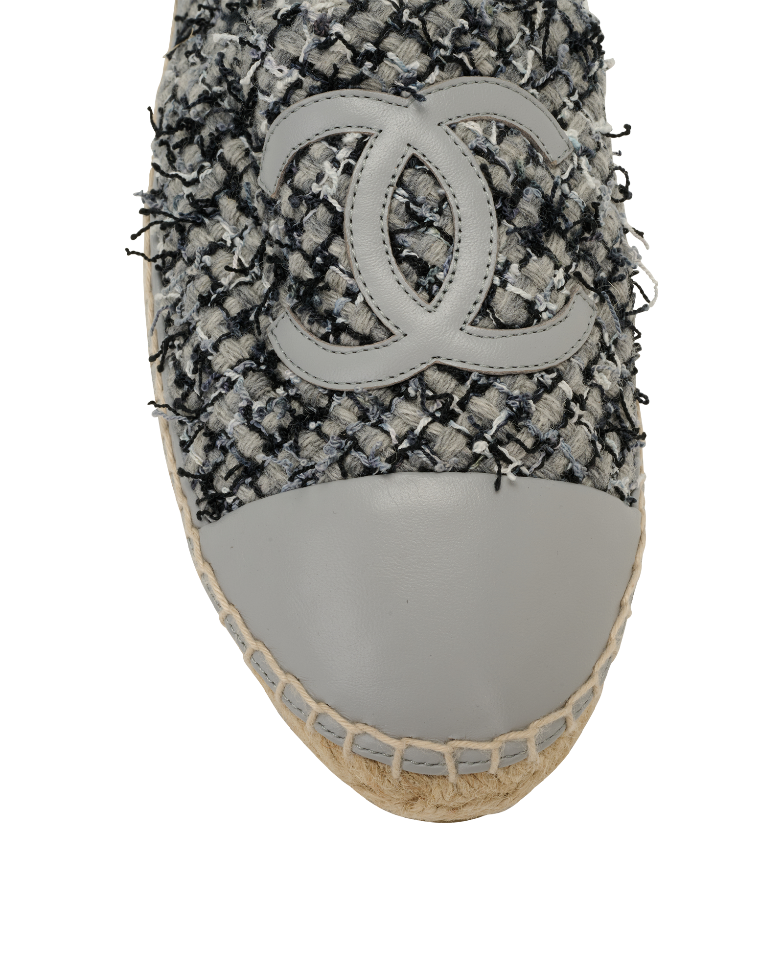 Chanel Espadrilles, &pound;450, Shoes, Grey, Tweed, Other view