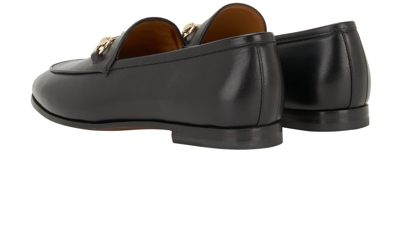 Gucci Horsebit Loafers, &pound;295, Shoes, Black, Leather, Back view