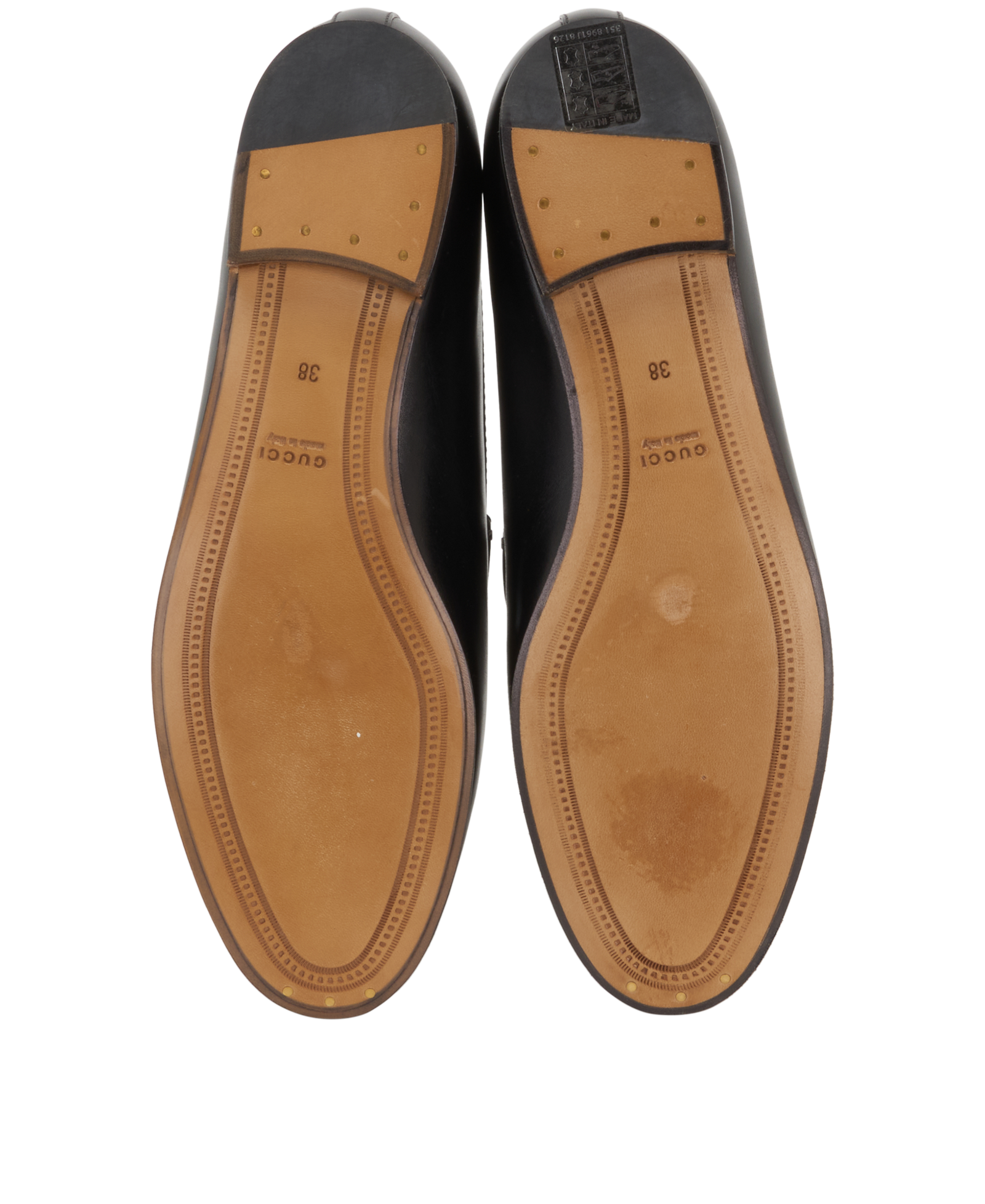 Gucci Horsebit Loafers, &pound;295, Shoes, Black, Leather, Top view