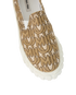 Miu Miu Logo Slip On Shoes, £180, Shoes, Beige, Canvas, Other view