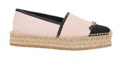 Salvatore Ferragamo Gancini Espadrilles, Leather, Pink, UK 5.5, DB, 2*