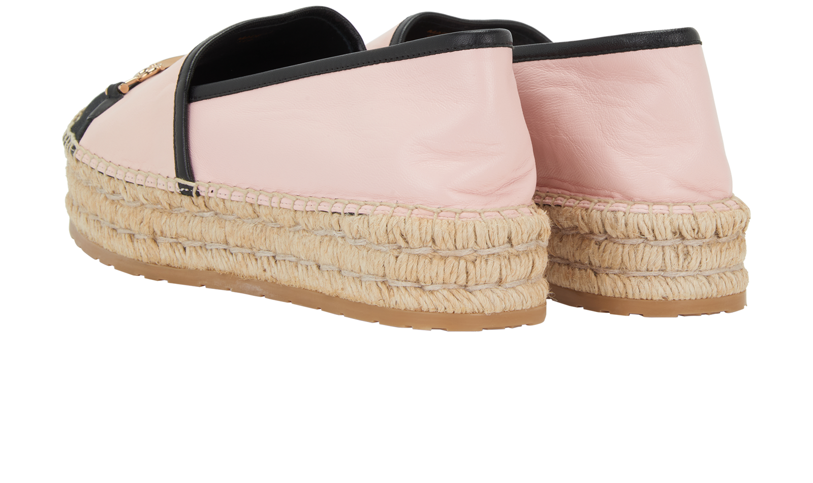 Salvatore Ferragamo Gancini Espadrilles, &pound;210, Shoes, Pink, Leather, Back view