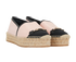 Salvatore Ferragamo Gancini Espadrilles, &pound;210, Shoes, Pink, Leather, Side view