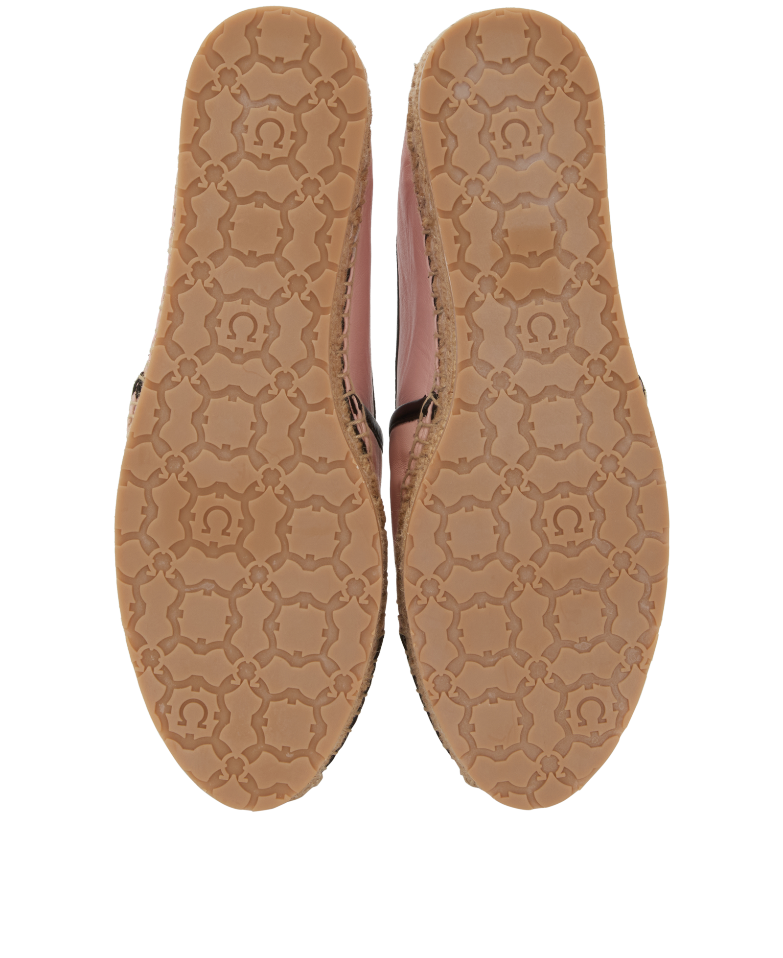 Salvatore Ferragamo Gancini Espadrilles, &pound;210, Shoes, Pink, Leather, Top view