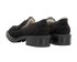 Jimmy Choo Deanna Loafers, &pound;220, Shoes, Black, Shearling/Suede, Back view