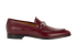 Gucci Jordaan Loafers, &pound;350, Shoes, Red, Leather, Front view