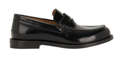 Gucci GG Brushed Loafers, Mens, Leather, Black, UK7.5, B/DB, 3*