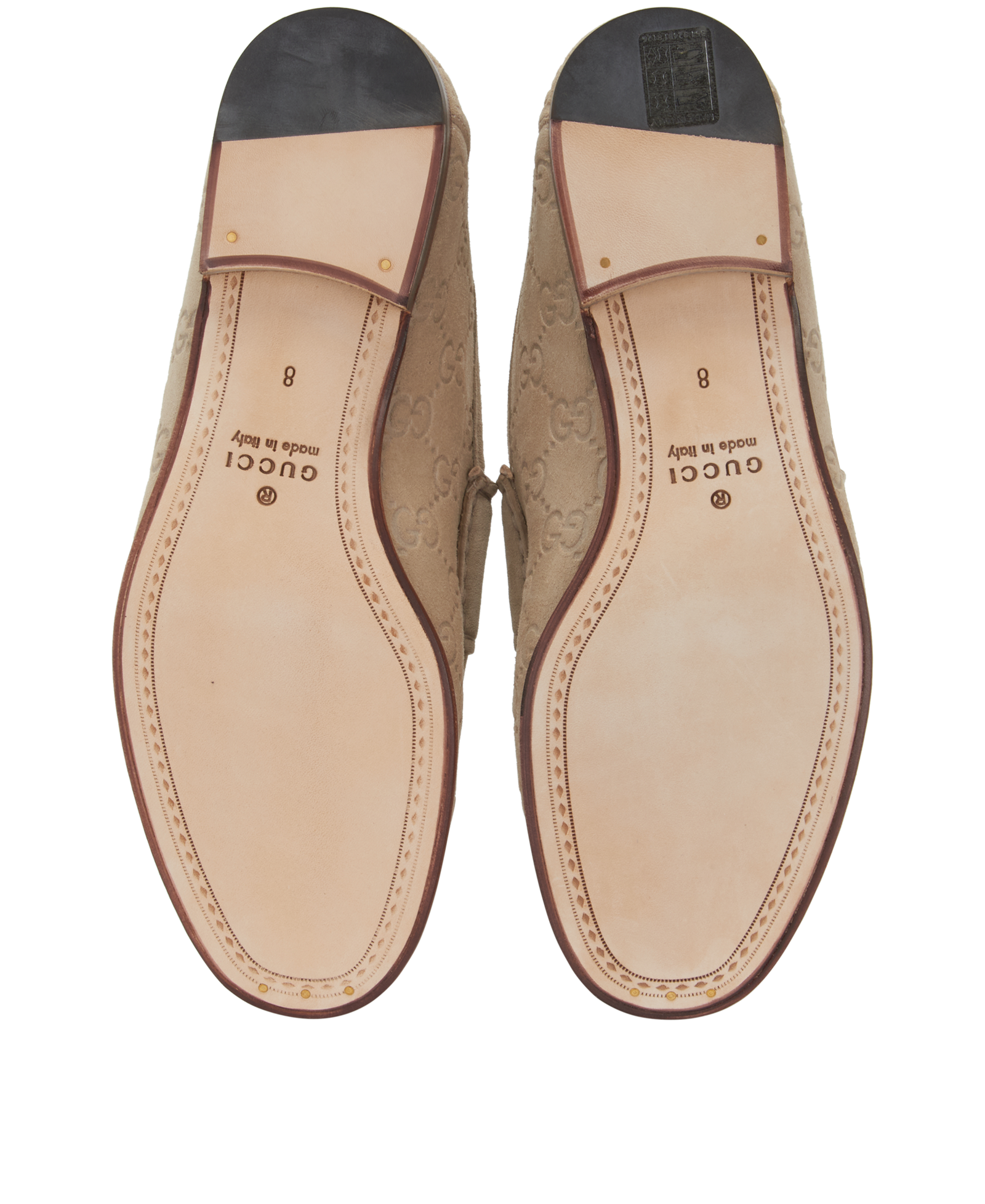 Gucci Horsebit Loafers, &pound;320, Shoes, Beige, Suede, Top view