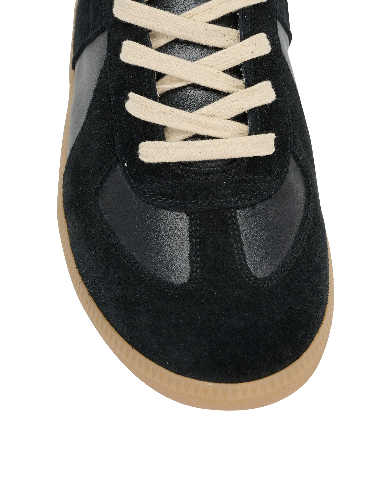 Maison Margiela Replica Trainers, &pound;320, Shoes, Black, Leather, Other view