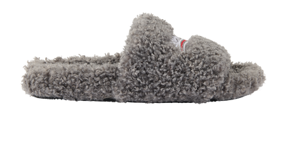 Balenciaga Campaign Logo Slippers, front view