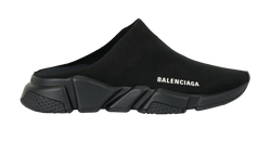 Balenciaga Speed Mule, Mens, Fabric/Rubber, Black, UK6, B/DB, 2*