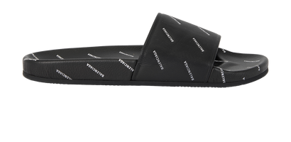 Balenciaga Print Slides, front view