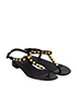 Balenciaga Studded Sandals, side view