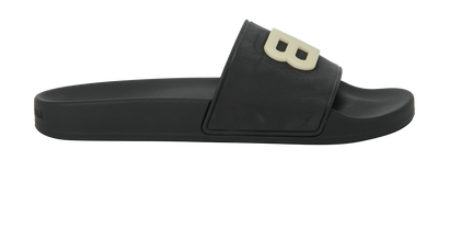 Balenciaga Pool Slides, front view