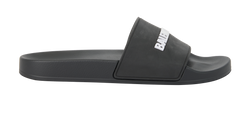 Balenciaga Pool Side Slides, Rubber, Black, UK8, DB/B, 3*