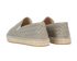 Bottega Veneta Intrecciato Leather Espadrilles, £280, Shoes, Grey, Leather, Back view