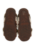 Bottega Veneta Tarik Slide, &pound;295, Shoes, Brown, Leather, Top view