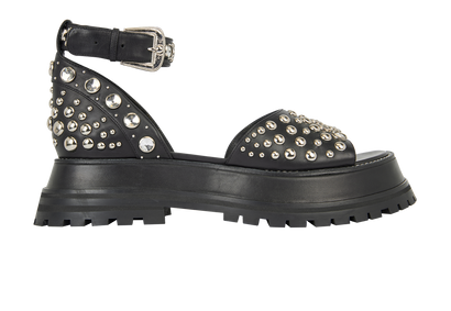 Burberry Barnsby Studded Sandals, front view