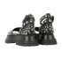 Burberry Barnsby Studded Sandals, back view