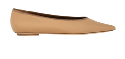 Burberry Mandy Pointed Flats, Neoprene/ Leather, Beige, UK5, DB/B, 3*