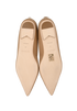 Burberry Mandy Pointed Flats, top view