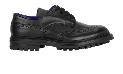 Burberry Derby On Rubber Sole Shoes, front view