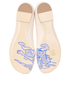 Burberry Sadler Zip Flats, top view