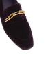 Burberry Velvet Chain Loafers, other view