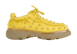 Burberry Studded Creeper, Suede, Yellow, UK11, B/DB, 4*