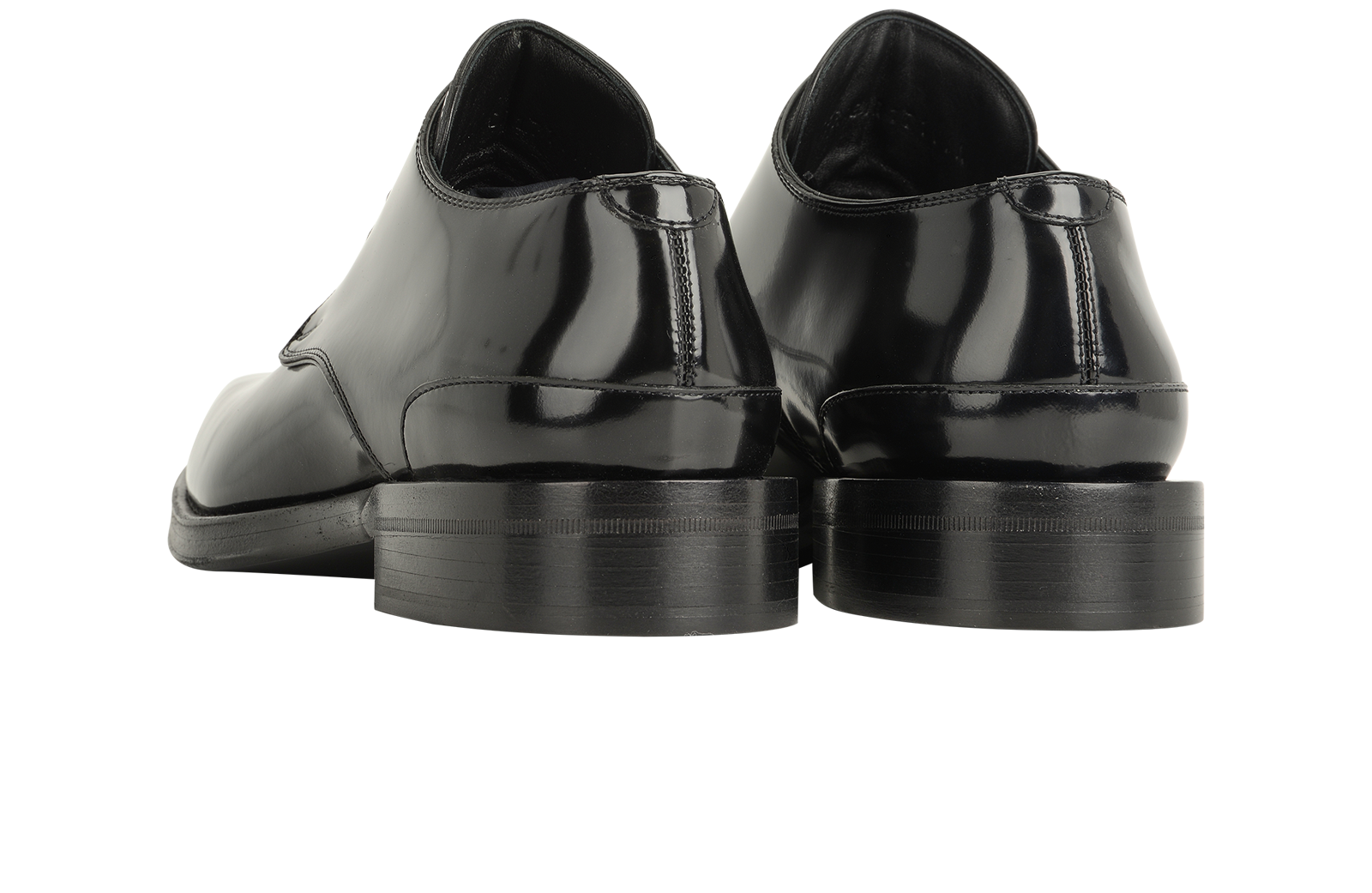 Burberry Bloomsbury Derby, &pound;290, Shoes, Black, Leather, Back view