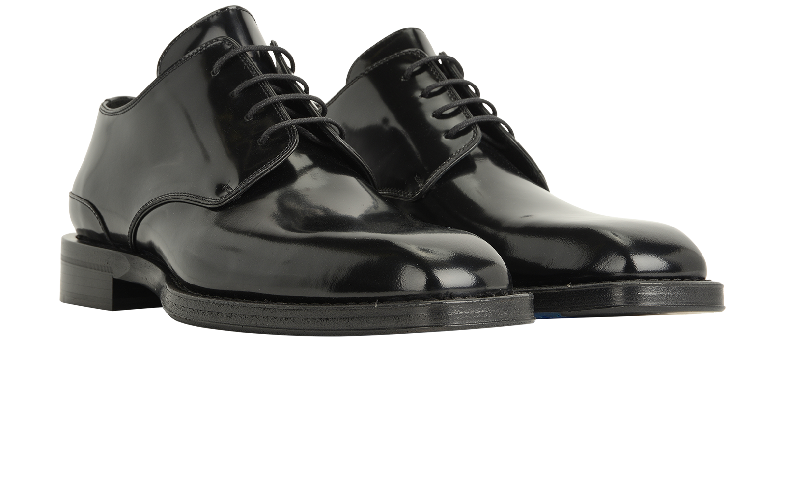 Burberry Bloomsbury Derby, &pound;290, Shoes, Black, Leather, Side view