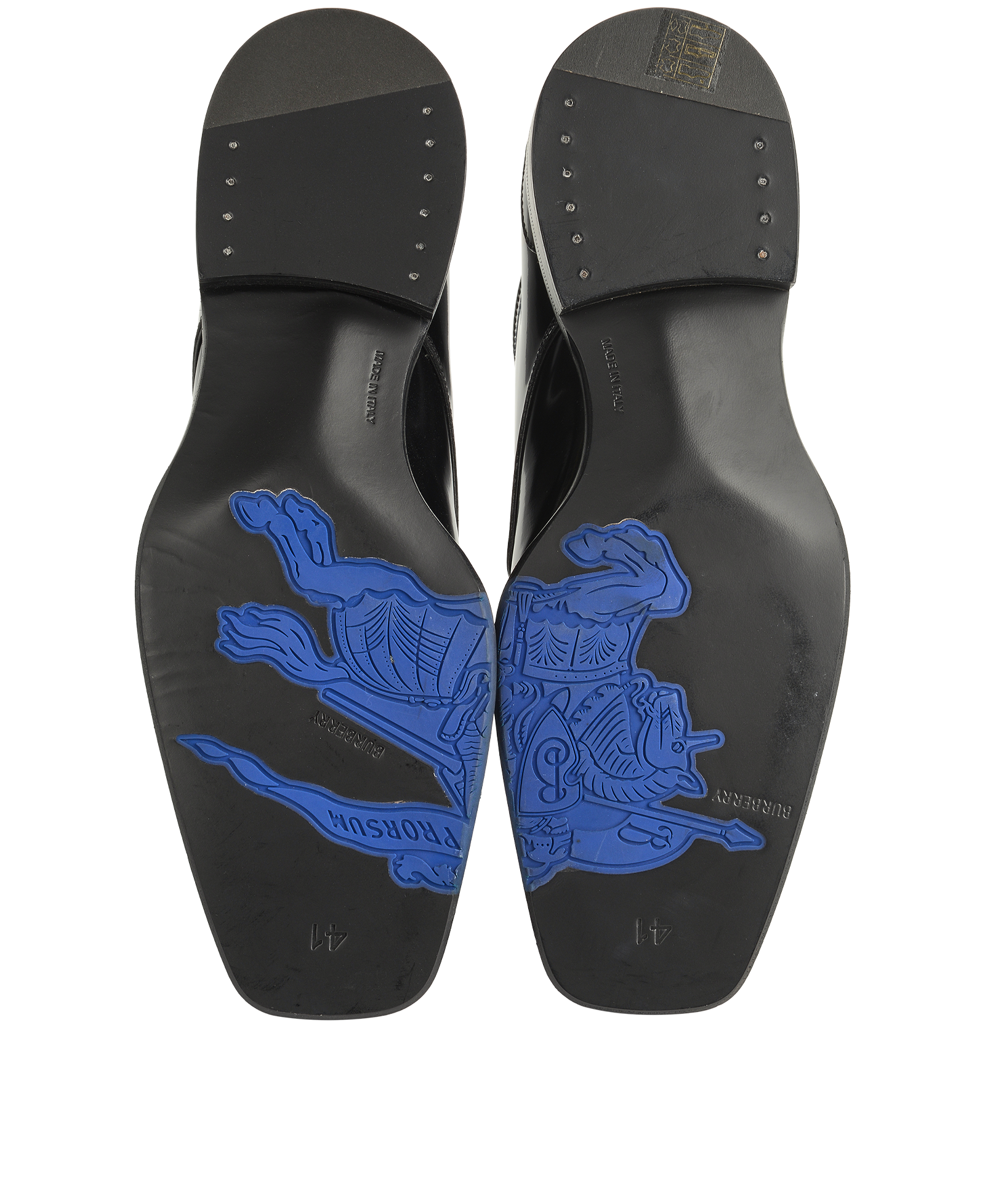 Burberry Bloomsbury Derby, &pound;290, Shoes, Black, Leather, Top view