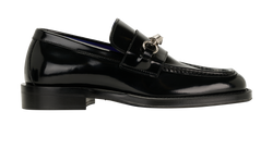 Burberry Barbed Loafers, Mens, Leather, Black, UK7, B/DB, 3*