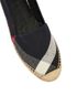 Burberry Hodgeson Check Canvas Espadrilles, other view