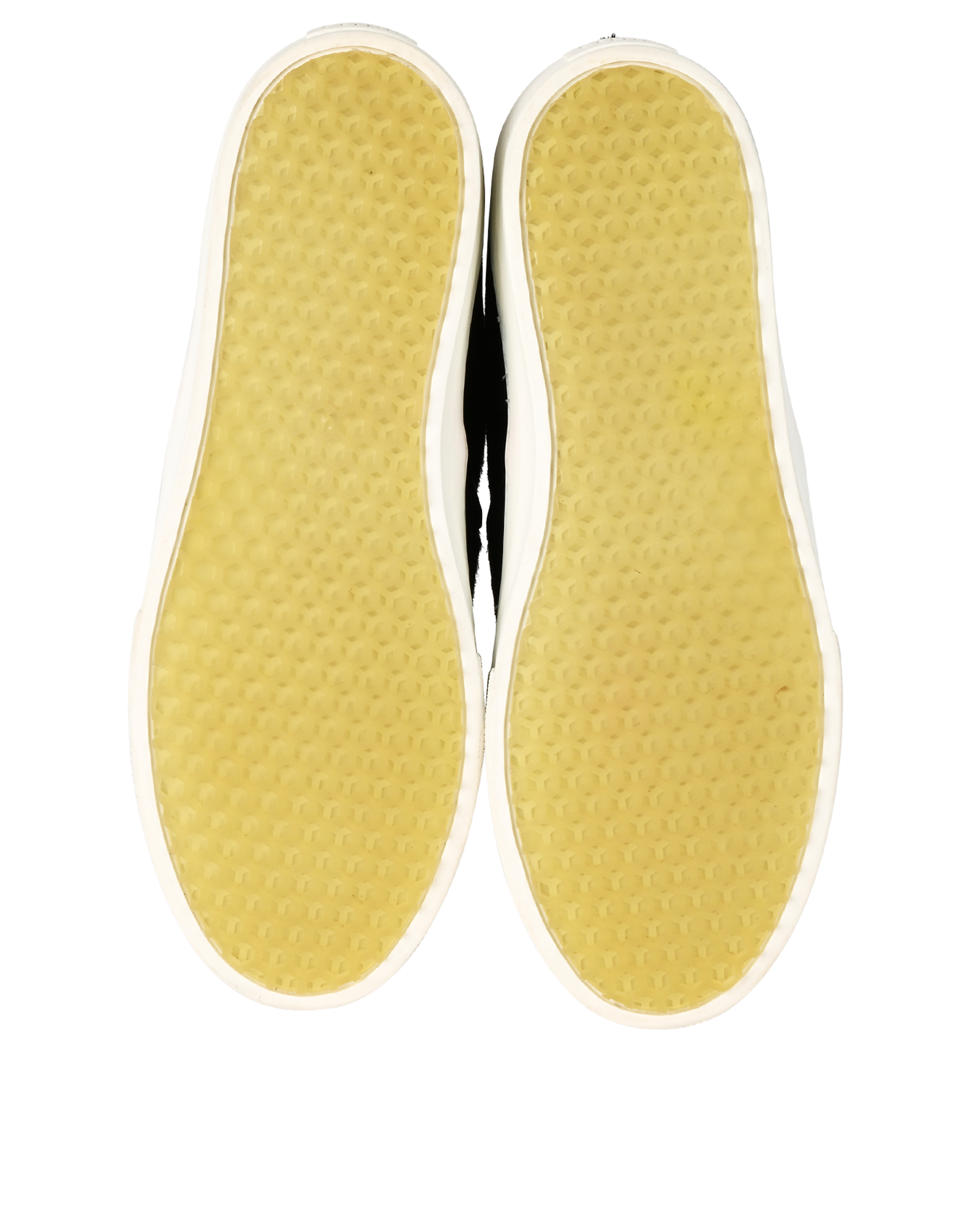 Celine Slip On Sneakers, &pound;110, Shoes, Black, Pony / Calfhair, Top view