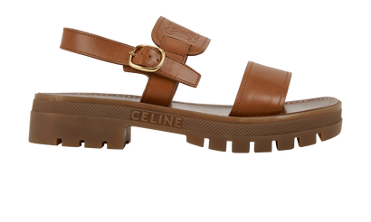 Celine Clea Triomphe Sandals, front view