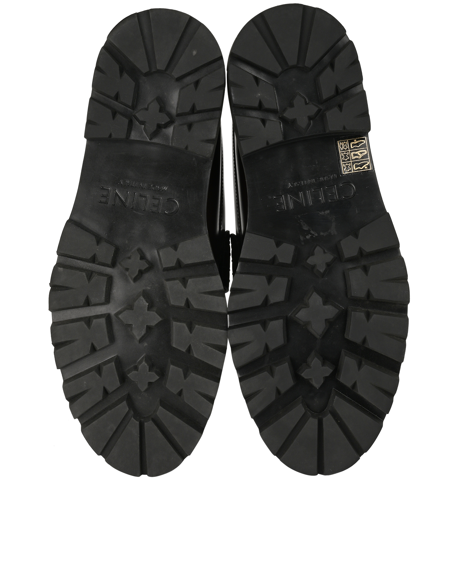 Celine Margaret Loafers, &pound;450, Shoes, Brown, Leather, Top view