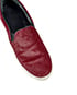 Celine Burgundy Slip-On Sneakers, other view