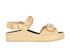 Chanel CC Quilted Platform Sandals, front view