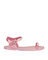 Chanel Pearl Studded Sandals, front view