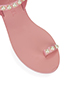 Chanel Pearl Studded Sandals, other view