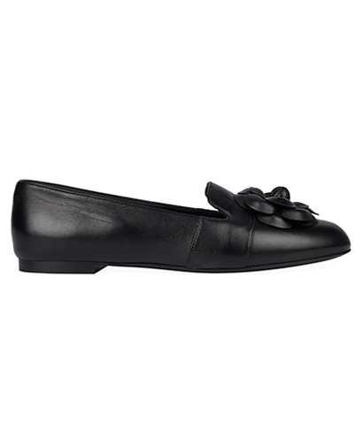 Chanel Camelia Flats, front view